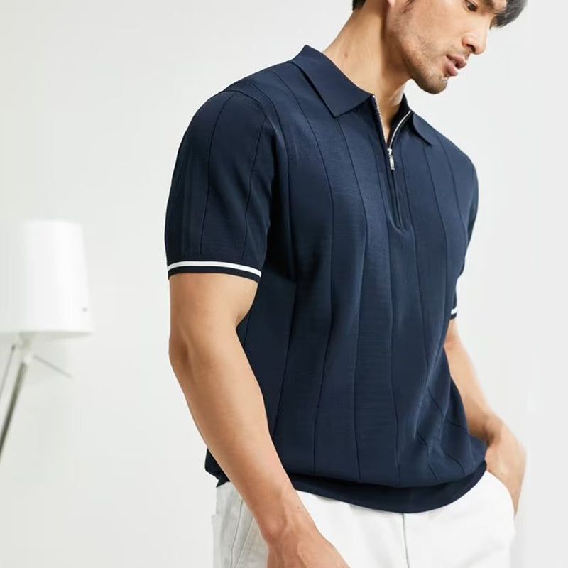 Short sleeve polo shirt