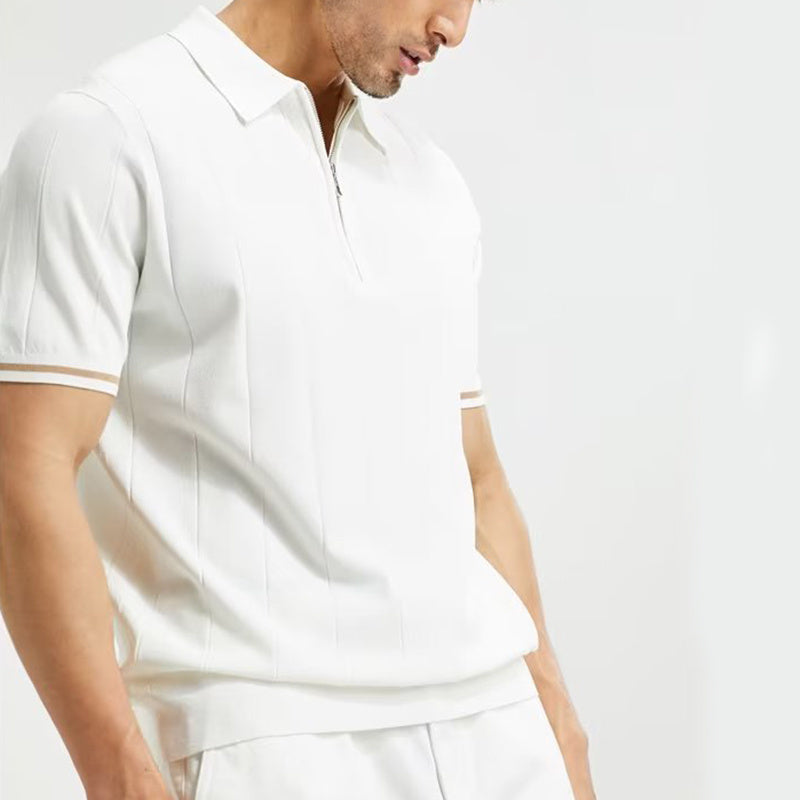 Short sleeve polo shirt