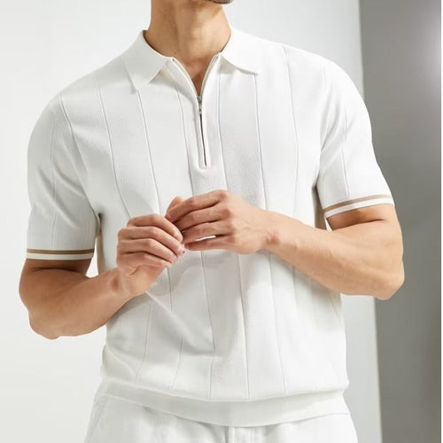 Short sleeve polo shirt
